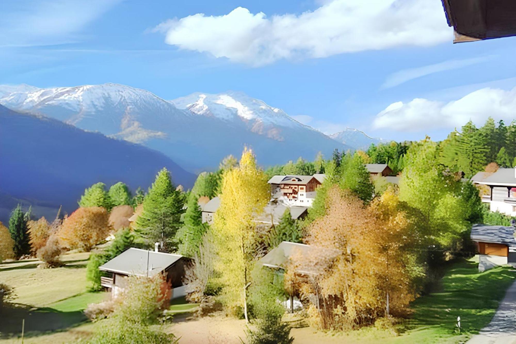Modern Apartment With Mountain View Bellwald 80 M² Balcony Extérieur photo